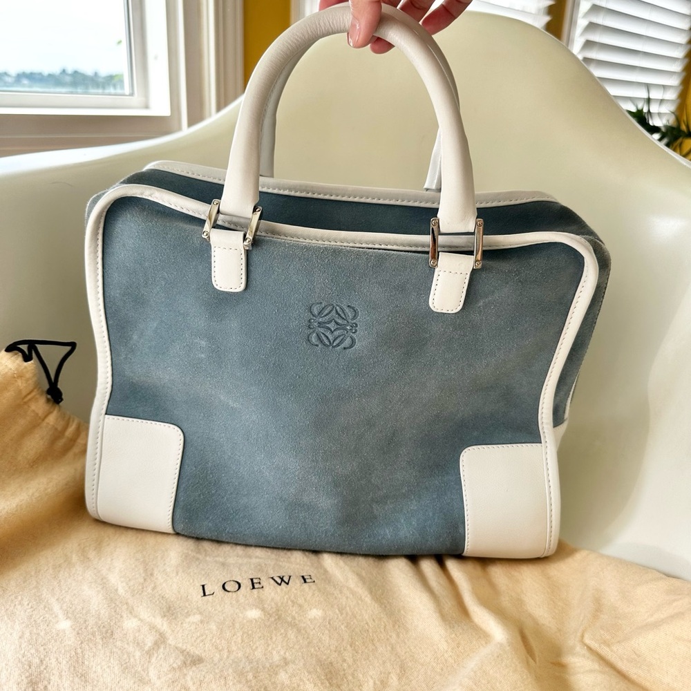 Loewe Amazona Suede Bag